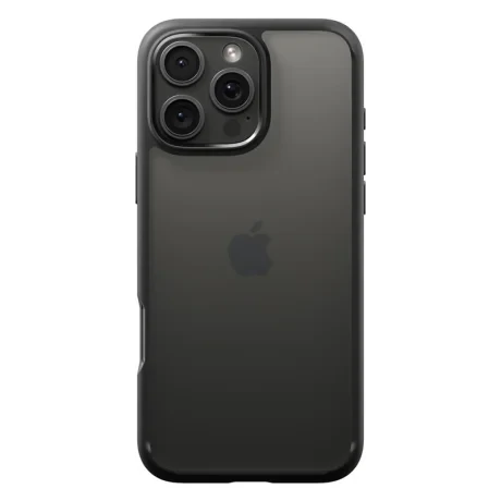 Husa Spate Spigen Ultra Hybrid pentru iPhone 16 Pro Negru