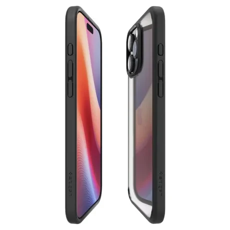 Husa Spate Spigen Ultra Hybrid pentru iPhone 16 Pro Max Negru