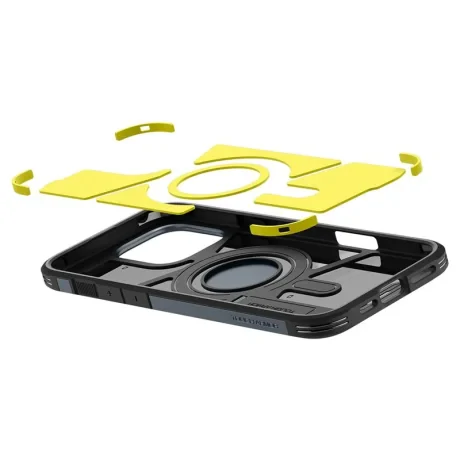 Husa Spate Spigen Tough Armor MagSafe pentru iPhone 16 Pro Max Gri