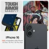 Husa Spate Spigen Tough Armor MagSafe pentru iPhone 16 Albastru