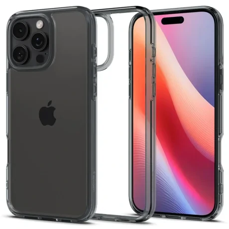 Husa Spate Spigen Ultra Hybrid, cristal spatial pentru iPhone 16 Pro Max Transparent