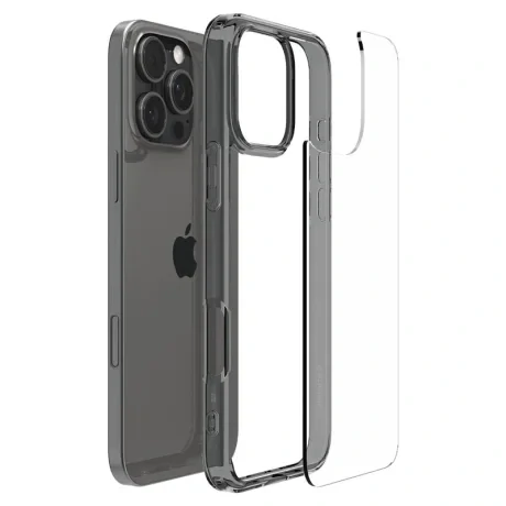Husa Spate Spigen Ultra Hybrid, cristal spatial pentru iPhone 16 Pro Max Transparent