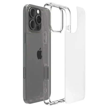 Husa Spate Spigen Ultra Hybrid pentru iPhone 16 Pro Max Transparent