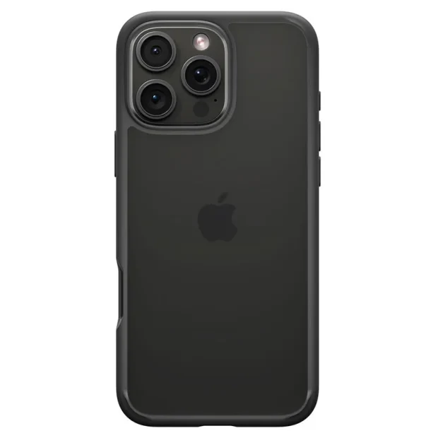 Husa Spate Spigen Ultra Hybrid pentru iPhone 16 Pro Negru