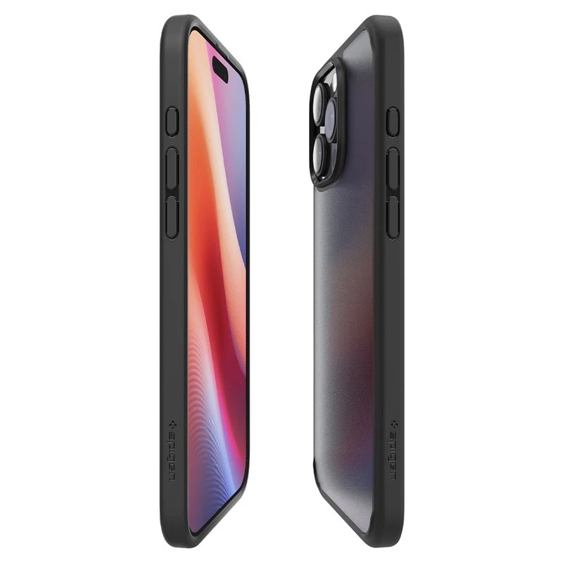 Husa Spate Spigen Ultra Hybrid pentru iPhone 16 Pro Negru thumb