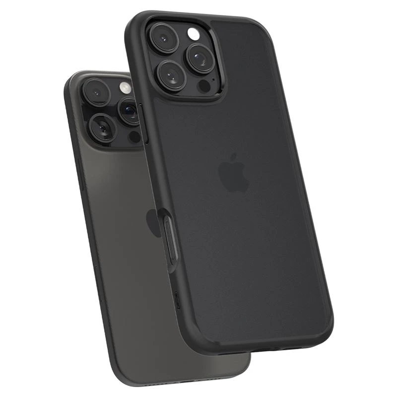 Husa Spate Spigen Ultra Hybrid pentru iPhone 16 Pro Negru thumb