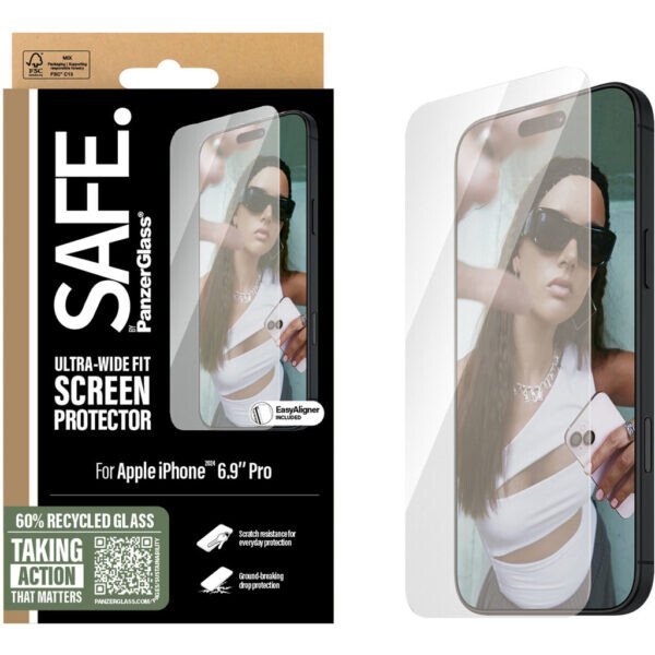 Folie Sticla PanzerGlass Safe UWF pentru iPhone 16 Pro Max thumb
