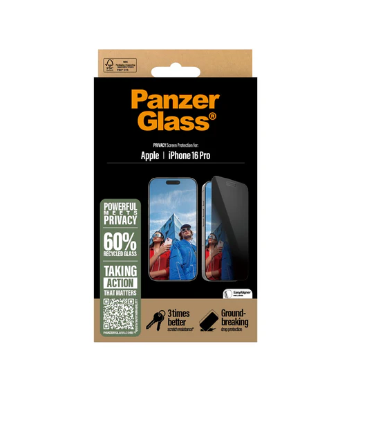 Folie Sticla Privacy PanzerGlass UWF pentru iPhone 15/16 thumb