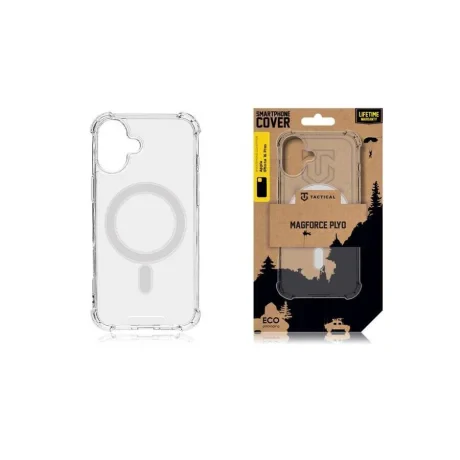Husa Tactical   MagForce Plyo pentru Apple iPhone 16 Plus Transparenta