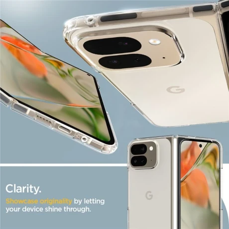 Spigen Ultra Hybrid, cristalin - Google Pixel 9 Pro Fold