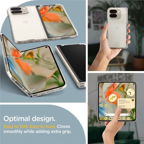 Spigen Ultra Hybrid, cristalin - Google Pixel 9 Pro Fold