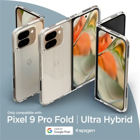 Spigen Ultra Hybrid, cristalin - Google Pixel 9 Pro Fold