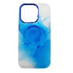 Husa Spate Fahion MagSafe pentru iPhone 14 Pro Max Albastru