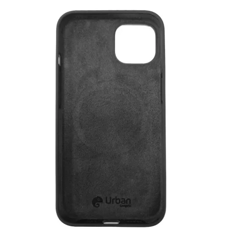 Husa Spate Urban Gadgets Silicon Soft MagSafe pentru iPhone 13 Negru