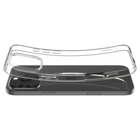 Husa Spate Spigen Liquid Crystal pentru iPhone 16 Pro Max Transparent