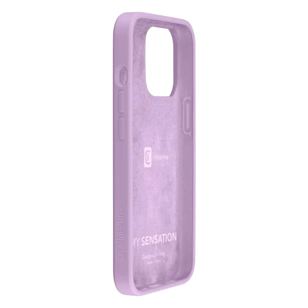 Husa Spate Cellularline Sensation pentru iPhone 16 Pro Max Roz
