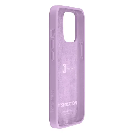 Husa Spate Cellularline Sensation pentru iPhone 16 Pro Roz