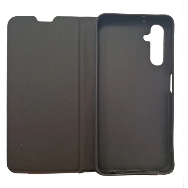 Husa Book Silicon Flip pentru Samsung Galaxy A05s Negru