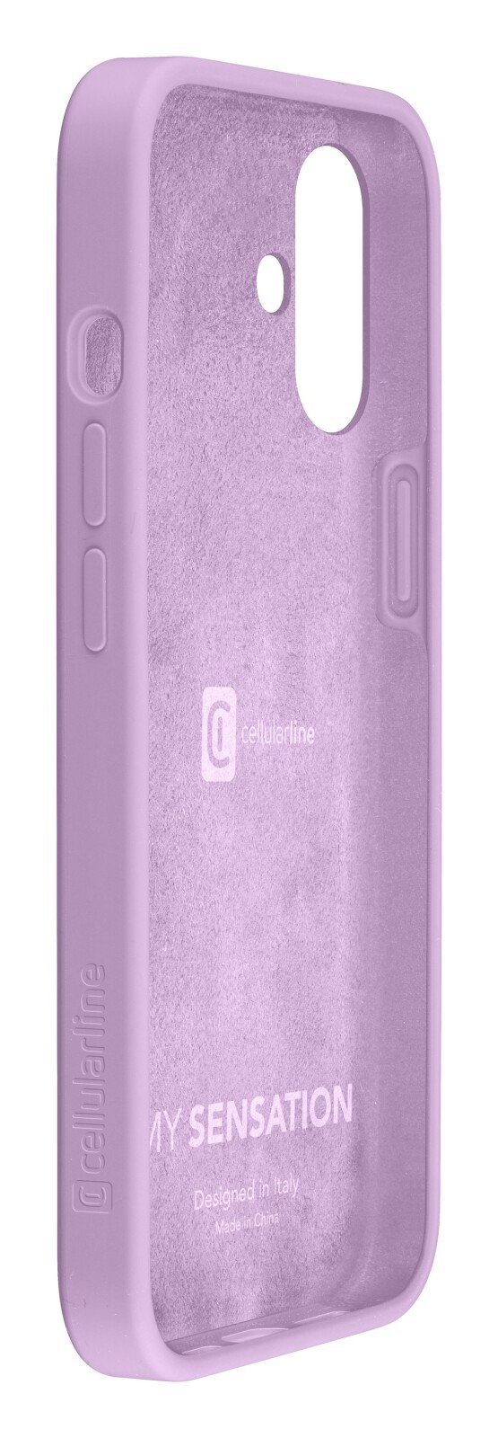 Husa Spate Cellularline Sensation pentru iPhone 16 Roz thumb