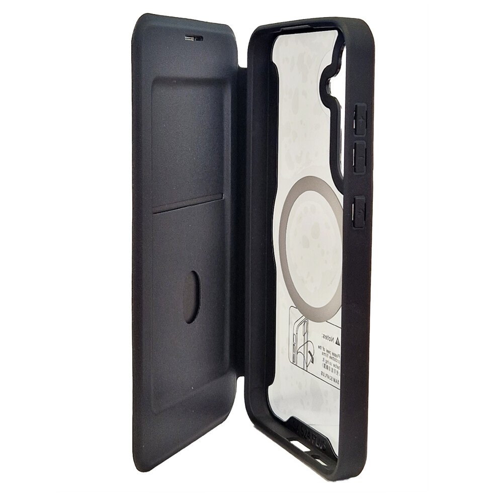 Husa Book MagSafe pentru Samsung Galaxy S24 Plus Negru thumb