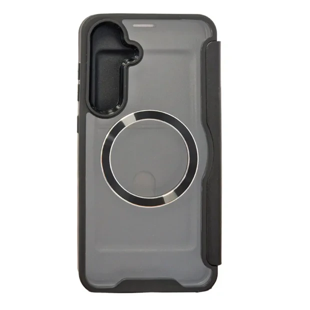 Husa Book MagSafe pentru Samsung Galaxy S24 Plus Negru