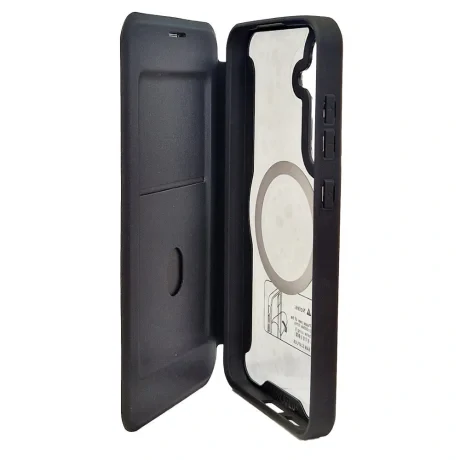 Husa Book MagSafe pentru Samsung Galaxy S24 Negru