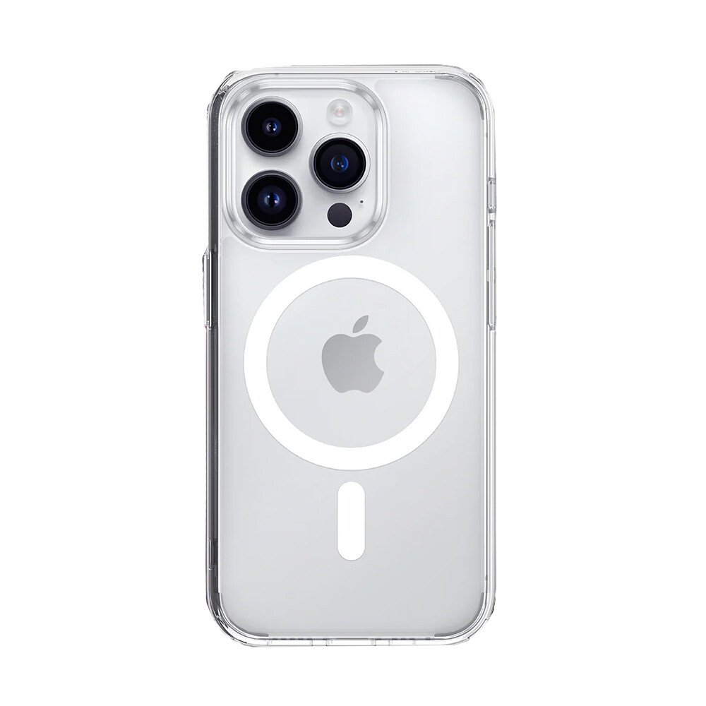 Husa Spate Hard MagSafe pentru iPhone 15 Transparent thumb
