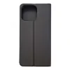 Husa Book Silicon Flip pentru iPhone 15 Pro Negru