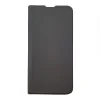 Husa Book Silicon Flip pentru iPhone 15 Negru