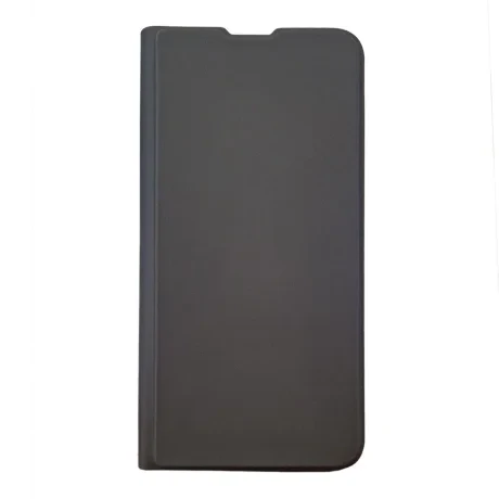 Husa Book Silicon Flip pentru iPhone 15 Negru