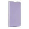 Husa Book Silicon Flip pentru iPhone 15 Pro Max Roz/Mov