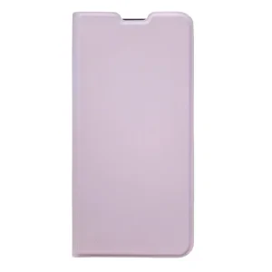 Husa Book Silicon Flip pentru Samsung Galaxy A35 Roz/Mov