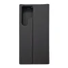 Husa Book Silicon Flip pentru Samsung Galaxy S24 Ultra Negru