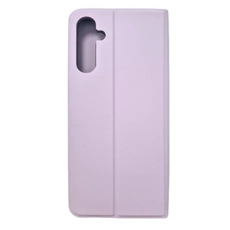Husa Book Silicon Flip pentru Samsung Galaxy S24 Plus Roz/Mov