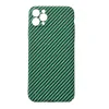 Husa Spate Hard Carbon Fiber pentru iPhone 11 Pro Max Verde