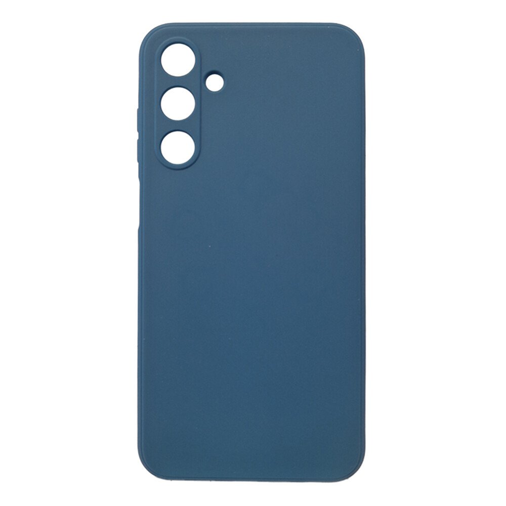 Husa Spate Silicon Slim Mat pentru Samsung Galaxy A25 Albastru thumb