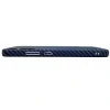 Husa Spate Hard Carbon Fiber pentru Samsung Galaxy A34 5G Albastru