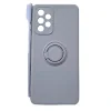 Husa Spate Silicon Finger Grip pentru Samsung A52/A52 5G Albastru