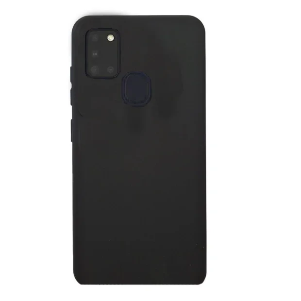 Husa Cover Silicon Slim Mat pentru Samsung Galaxy A21s Bulk Rama Rosu