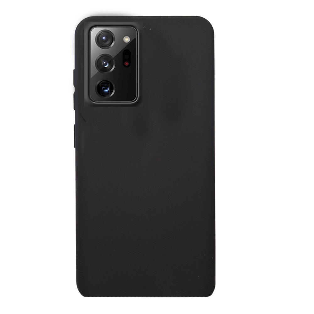 Husa Cover Silicon Slim Mat pentru Samsung Galaxy Note 20 Negru thumb