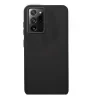Husa Cover Silicon Slim Mat pentru Samsung Galaxy Note 20 Negru