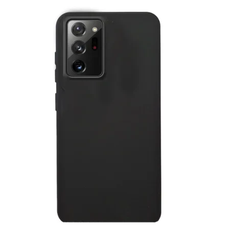 Husa Cover Silicon Slim Mat pentru Samsung Galaxy Note 20 Negru