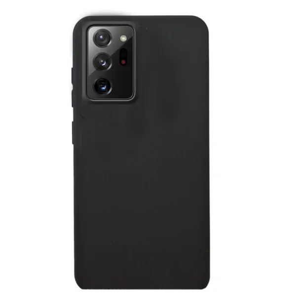 Husa Cover Silicon Slim Mat pentru Samsung Galaxy Note 20 Negru