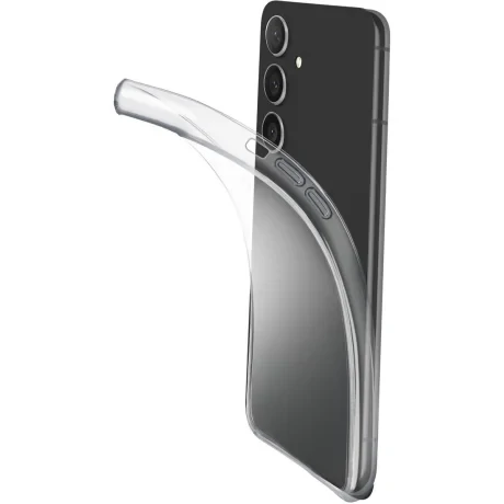 Husa Spate Cellularline Silicon Fine Soft pentru Samsung Galaxy A55 5G Transparent