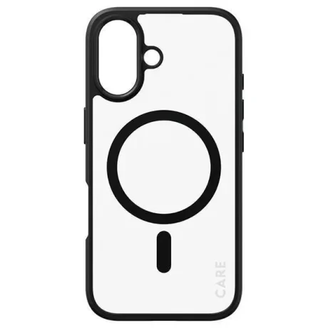 Husa Spate PanzerGlass Hard Care MagSafe pentru iPhone 16 Negru