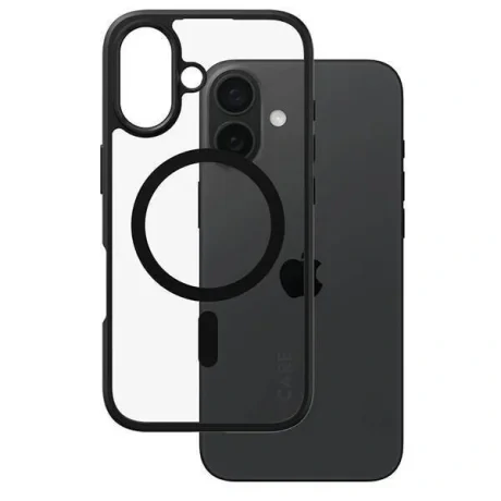 Husa Spate PanzerGlass Hard Care MagSafe pentru iPhone 16 Negru