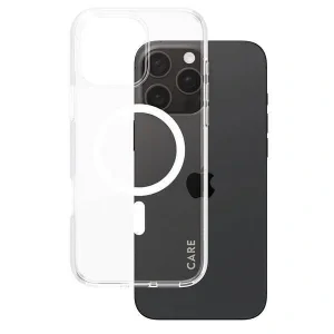 Husa Spate PanzerGlass Hard Care MagSafe pentru iPhone 16 Pro Max Transparent