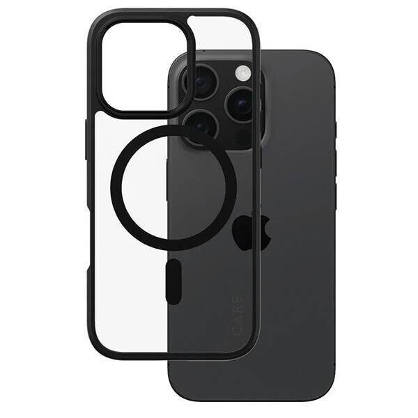 Husa Spate PanzerGlass Hard Care MagSafe pentru iPhone 16 Pro Negru thumb