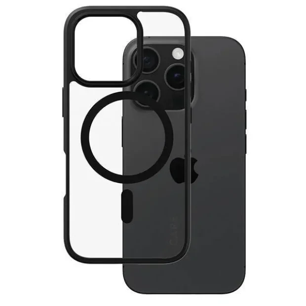 Husa Spate PanzerGlass Hard Care MagSafe pentru iPhone 16 Pro Negru