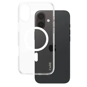Husa Spate PanzerGlass Hard Care MagSafe pentru iPhone 16 Transparent